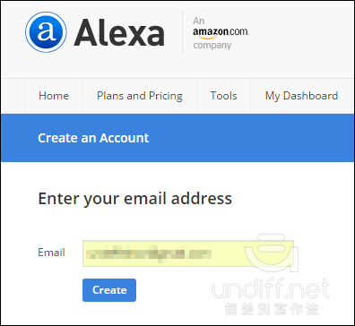 加入網站到 Alexa 排名
