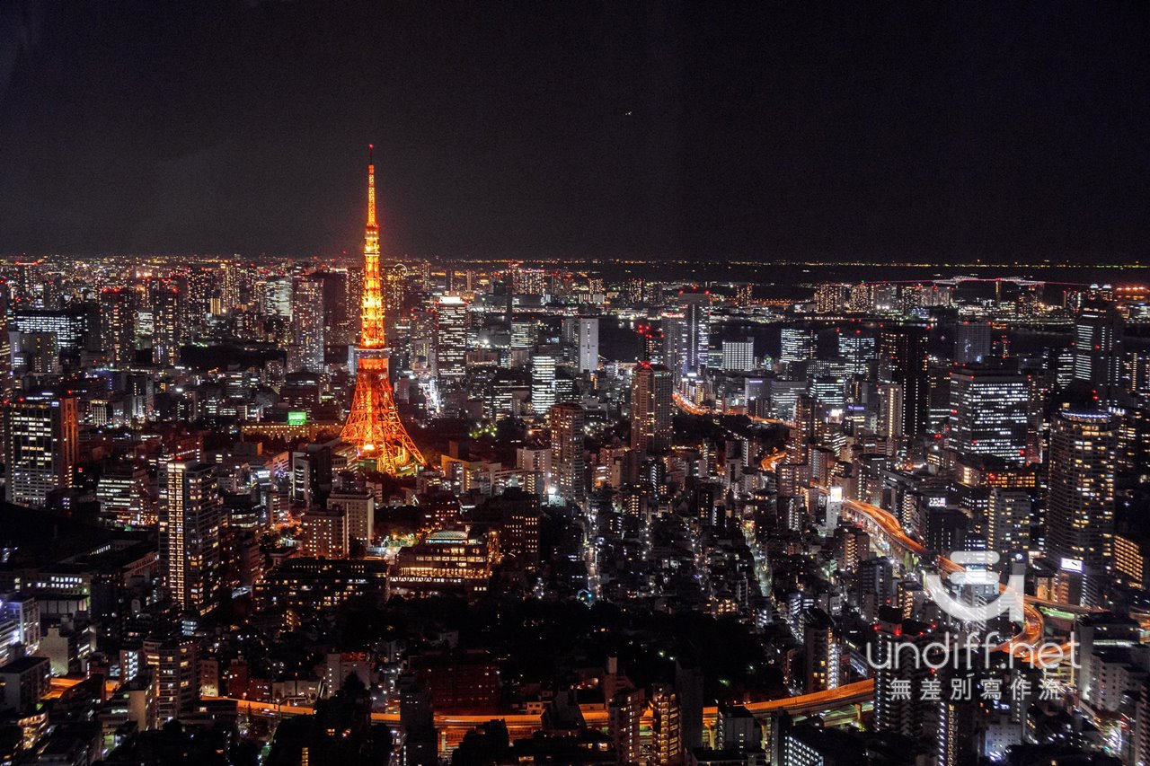 【東京景點】六本木 森大樓 Tokyo City View 展望台 》眺望東京鐵塔的絕讚夜景