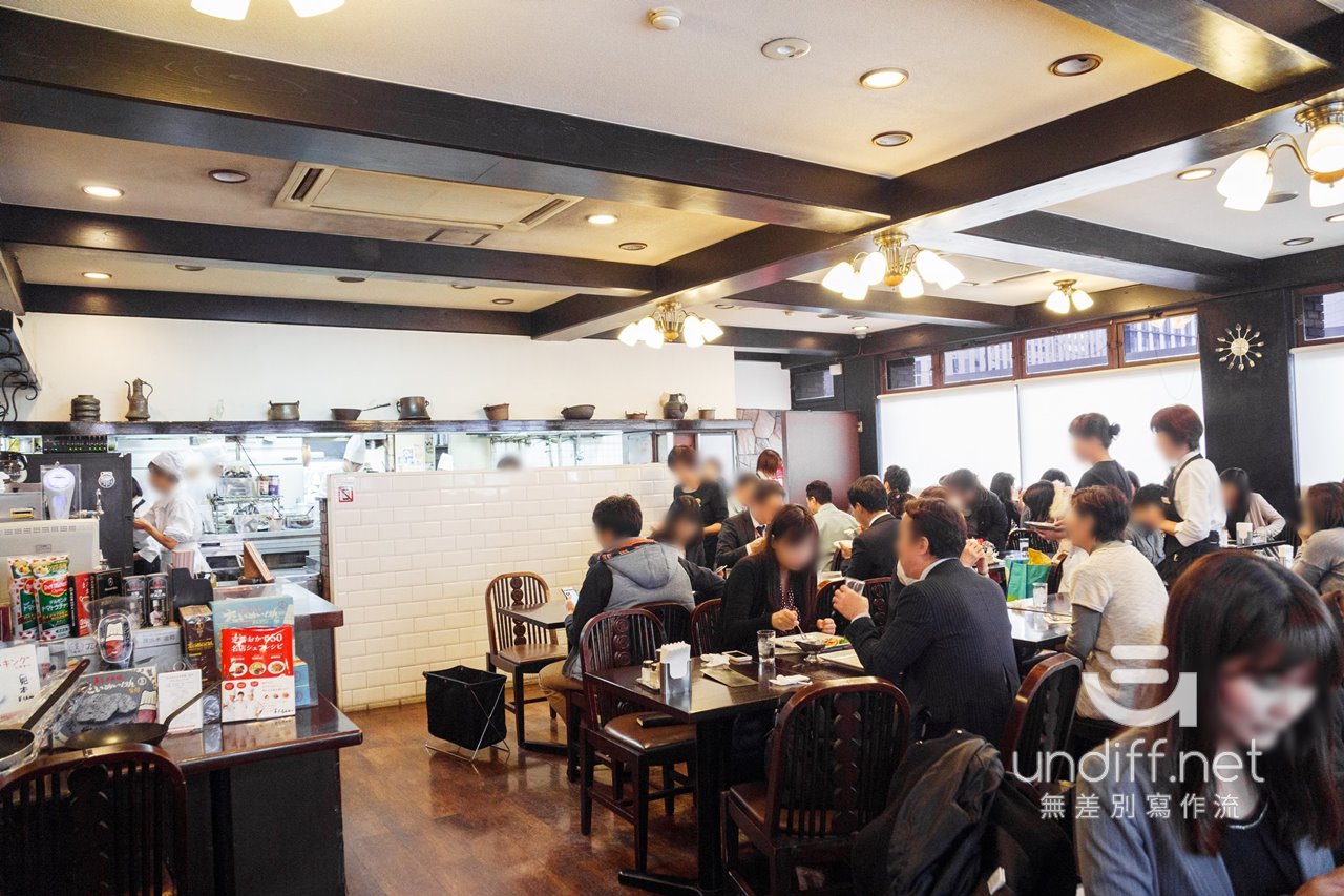 【東京美食】日本橋 泰明軒 》劃開傳說中的蒲公英蛋包飯