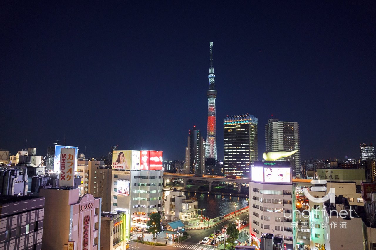 【東京景點】淺草 文化觀光中心 》盡收晴空塔天際線的白天與黑夜